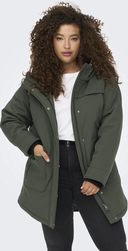 ONLY carmakoma CARMAASTRICHT PARKA OTW NOOS Dames Jas - Maat M/48