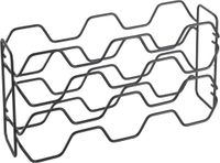Metaltex Wijnrek Hexagon - Flessenrek voor 10 flessen - Zwart