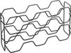 Metaltex Wijnrek Hexagon - Flessenrek voor 10 flessen - Zwart