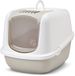 SAVIC Nestor Jumbo Kattenbak - Wit/Grijs