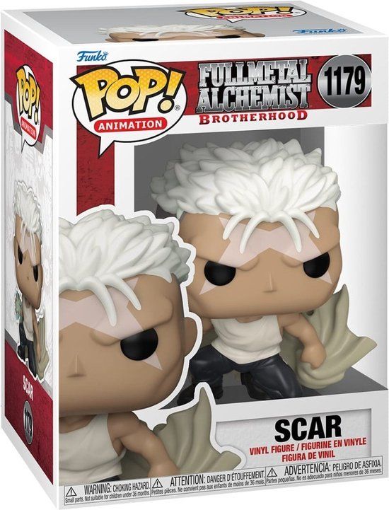 Funko Pop! - Fullmetal Alchemist: Brotherhood - Scar #1179