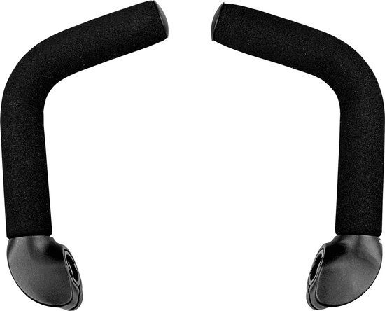 Ergotec Bar-ends EVO Touring - Maat L - Verstelbaar - Alu - Zwart - Unisex