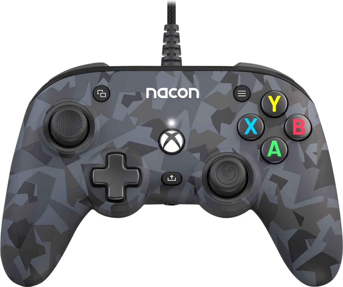Nacon Pro Compact Official Bedrade Controller - Xbox Series X | S - Grijs
