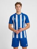 Hummel sportshirt Hmlmatch gestreept jersey S/S 233155