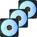 FP1-R 120-3 Pack inversé ventilateurs de boîtier RGB