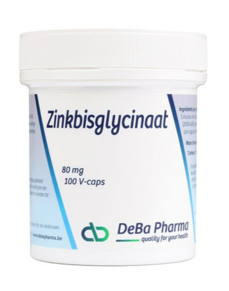 DeBa Pharma Zinkbisglycinaat Capsules