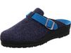 Rohde Pantoufles pour femmes Chaussons feutre Neustadt-D 2284, Taille : 40 UE, Couleur : Bleu
