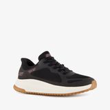 Skechers Slip-ins: BOBS Squad 4 - Staple Look - Zwart - Maat 36