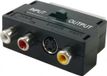 Waytex 20010 video kabel adapter 3 x RCA S-VHS Zwart