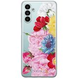ERT GROUP mobiel telefoonhoesje voor Samsung A13 5G/A04S origineel en officieel erkend Babaco patroon Flowers 056
