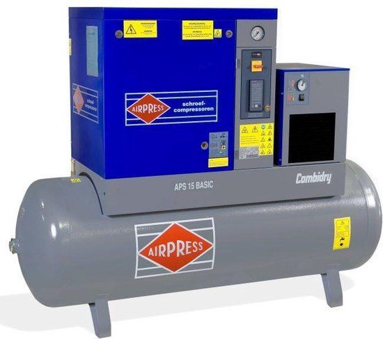 Airpress 400V schroefcompressor combi dry APS 20 basic