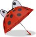Relaxdays Kinderparaplu met 3D Lieveheersbeestje - Rood