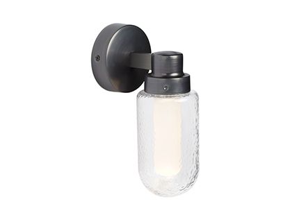Faro 40076 Wandlamp - 3W - IP44 - 2700K - 200 lm - Metaal/Glas