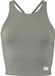 Craft dames-top Collective Cropped Singlet W 1916009 - Katoen - Maat S - Groen