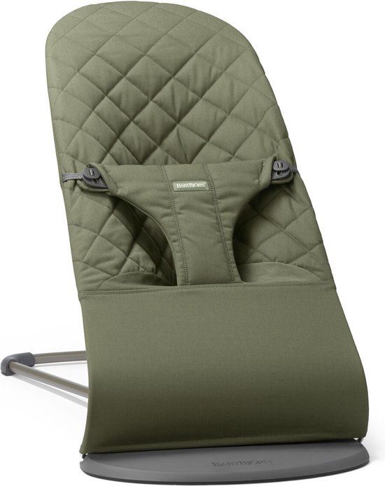 BabyBjörn Wipstoel Bliss - Donkergroen - Ergonomisch - Verstelbaar - Inklapbaar