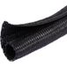 Quadrios 25CA555 Tuyau de protection 12 à 13 mm Noir au mètre