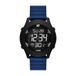 Skechers Herenhorloge digitaal uurwerk met siliconen band