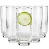 Glasmark KROSNO 1992 Glazenset 6-delig Drinkglazen Waterglazen Longdrinkglazen Sapglazen Vaatwasserbestendig 6x360 ml