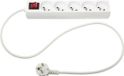 Five - Multiprise avec 5 prises - Interrupteur lumineux