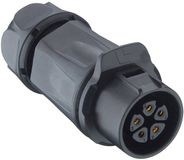Lutronic 2640 09 T12 CB A Ronde connector Koppeling, recht Totaal aantal polen: 9 1 stuk(s)