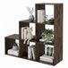 Merkloos Relaxdays Vakkenkast - 97,5 x 97,5 x 29 cm - bruin