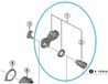 Soporte Shimano R7150 Derrailleurhangerset Zilver