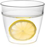 MPDrink Waterglas stapelbaar - SAN kunststof - 24 cl - onbreekbaar