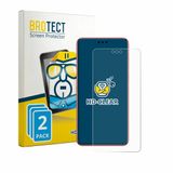 BROTECT - Screenprotector voor Huawei Mate 60 RS Ultimate - Folie Beschermfolie transparant 2 Stuks