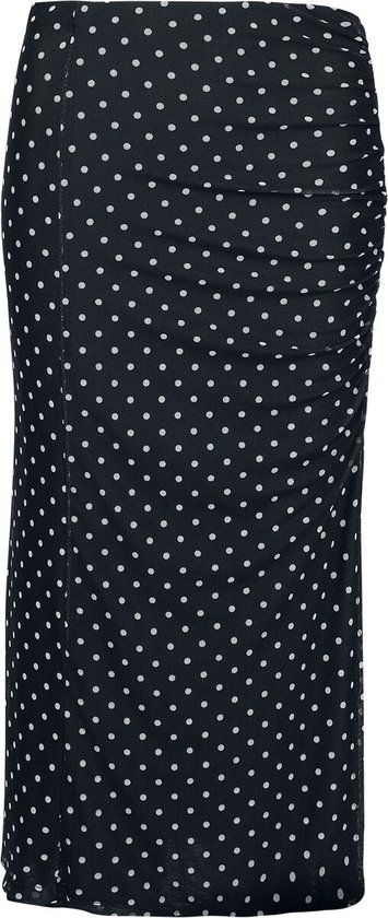 R.E.D. by EMP R.E.D. Rock-Engineered Design zwarte rok met stippen - Dames - M