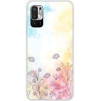 Xiaomi Siliconen hoesje - watercolor flowers