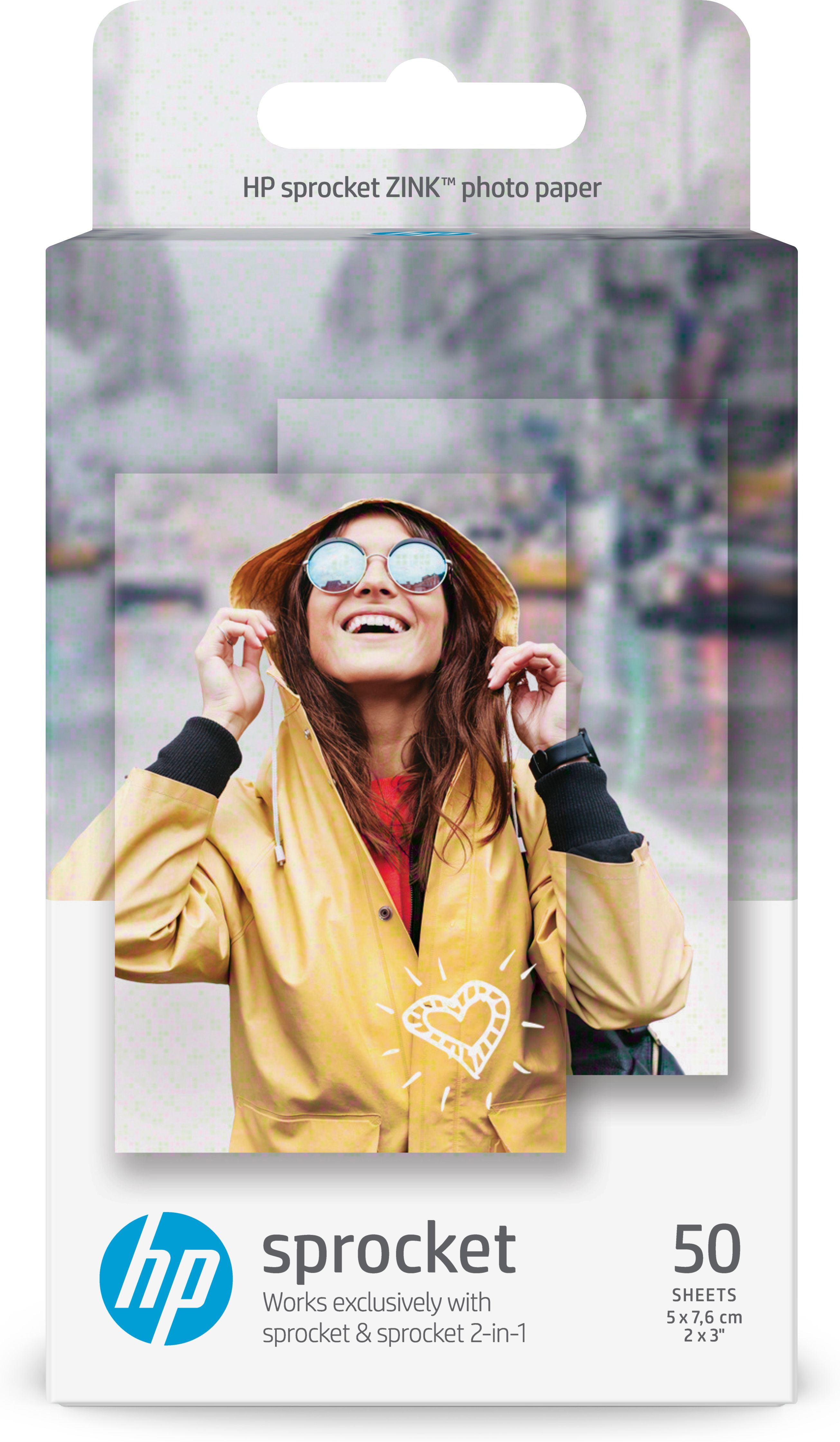 HP ZINK Sticky-backed - 1DE37A - Fotopapier