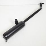 RSM SPO moto scooter RSM uitlaatdemper voor Piaggio 50 Ciao bromfiets 2000 tot 2005 Nieuw Noir