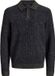 JACK & JONES JPRBLASIMON SOUFFLE KNIT POLO Heren Gebreide Truien XL Medium Grey Melange Lange Mouw