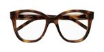 Saint Laurent SL M97 Lunettes de Vue Femme Havane Surdimensionnée 54mm
