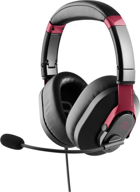 Austrian Audio PG16 Over Ear headset Gamen Kabel 7.1 Surround Zwart Microfoon uitschakelbaar (mute)