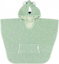 Trixie Poncho Mr Polar Bear - 47x64 cm - Groen - Unisex - Katoen