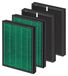 Coway Lot de 4 filtres de rechange pour purificateurs d'air Airmega 400/400S, Max2, vert, charbon actif