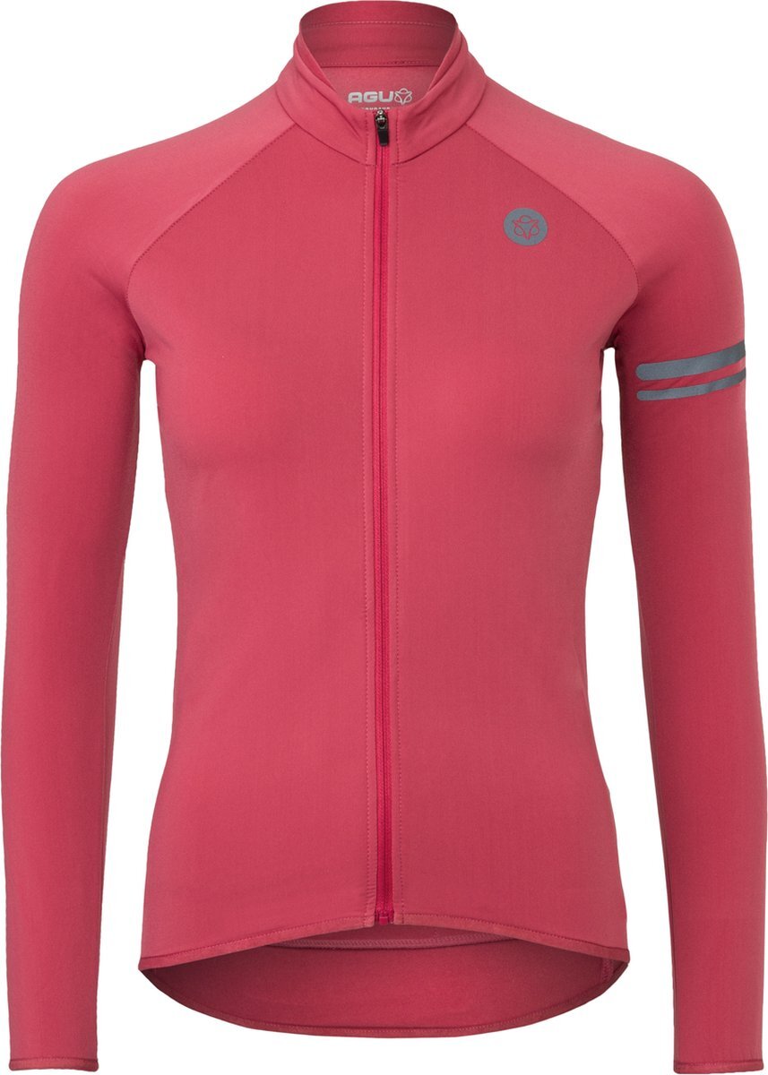 AGU Thermo Fietsshirt Lange Mouwen Essential Dames - Rusty Pink - L