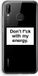 Case Company® Huawei P20 Lite hoesje - My energy - Soft Cover TPU - Back Cover