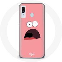 Maniacase Etui voor Samsung Galaxy A30 Patrick Star Sponge Bob roze