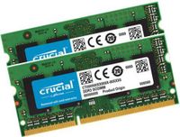 Crucial 8GB 2x 4GB DDR3 RAM-geheugen, 1066Mhz, 1067 Mhz, compatibel met MacBook Pro 5.2, 5.3, 2009