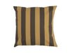 Garden Glory Coussin rayé Garden Glory Jaune safran-brun, 50x50 cm