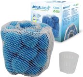 COIL Aqualoon Filterballen Blauw – Filter Type VI / S1 Vervanger – Spa Filter – Wasbaar & Herbruikbaar - Met Zilverionen – Inclusief Filterzak