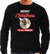 Paus Franciscus Merry Christmas sinners pull de Noël moche - noir - hommes - pull de Noël / tenue de Noël XXL