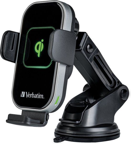 Verbatim FWC-02 - Multi-position Wireless Charger with Support Base - Black