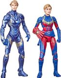 Marvel Hasbro Captain Marvel Actiefiguur Captain Marvel & Rescue Armor 15 cm