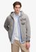 Superdry Sweat à capuche zippé coupe décontractée Homme Gris chiné foncé Coton/Polyester M