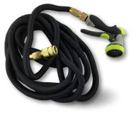Tuyau d'arrosage extensible - 15 m avec raccords 8 positions