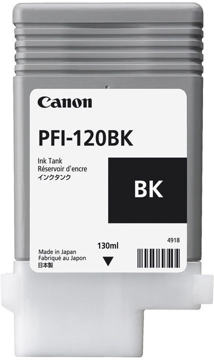 Canon PFI-120BK - Zwart - 130 ml - Inktcartridge