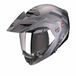 Scorpion ADX-2 Galane Mat Zwart Zilver Adventure helm - Helm